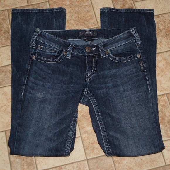 Silver Aiko bootcut jeans W27/L33 - Picture 3 of 8